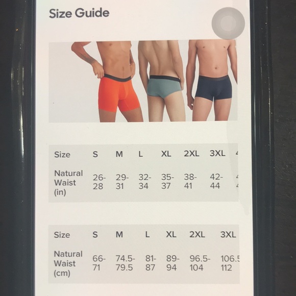 MeUndies have a nice day trunks small NEW - Picture 3 of 4